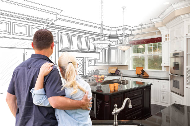 Professional Kitchen Remodeling technician working in Gilbertsville, PA